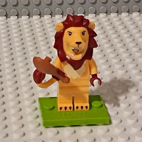 LEGO Minifigures Lion Costume Minifigure. Perfect Condition