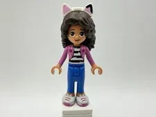 LEGO GABBY’S DOLLHOUSE Part gdh001 - Gabby, with Pandy Ears - NEW!!