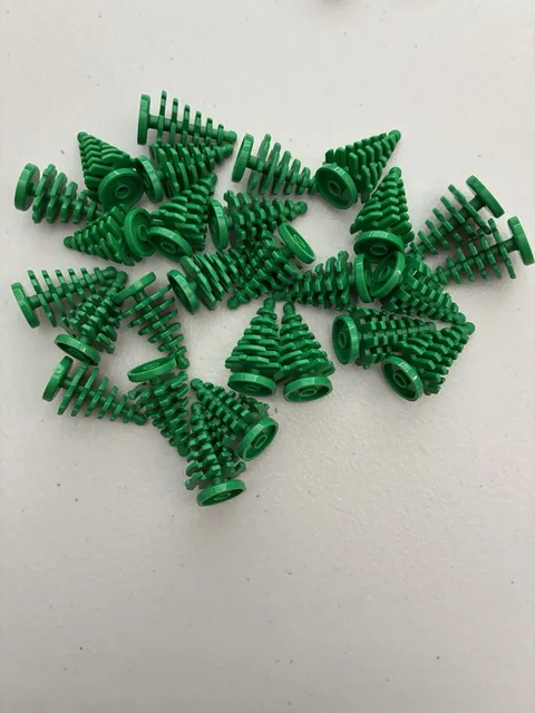 Lego New Bulk Lot Small Green Spruce Pine Trees X27 BRAND NEW