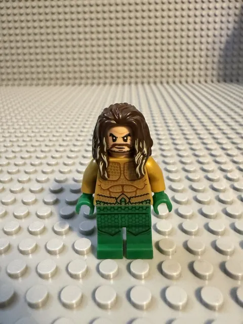 LEGO Super Heroes Aquaman Minifigure sh0525 From Set 76095 Black Manta Strike