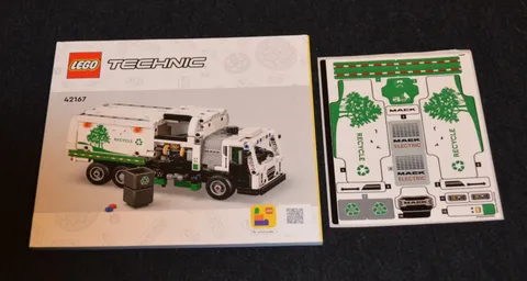 42167 INSTRUCTION BOOKLET & ORIGINAL STICKERS ONLY Set # 42167 ~ Lego Technic