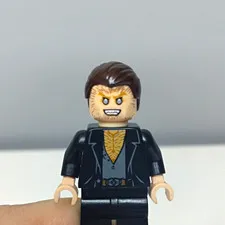 LEGO Fenrir Greyback Minifigure /w Double Sided Face Used Condition