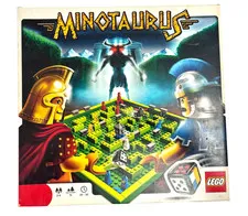 LEGO MINOTAURUS 3841 Buildable Board Game - Only Missing Wrench I26