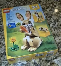 LEGO CREATOR: Cute Bunny Transforms into a Llama Figure or Seal  31162 New