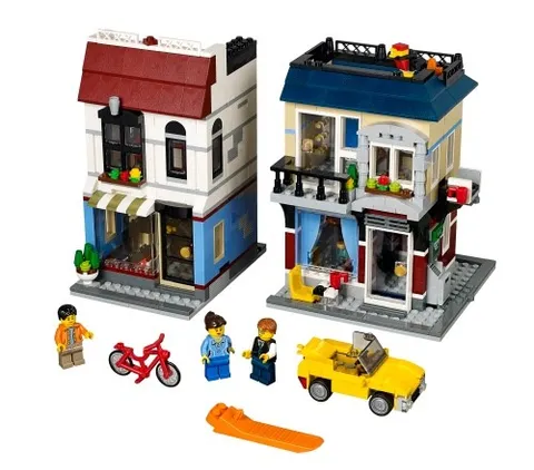 LEGO CREATOR: 31026 Bike Shop & Cafe COMPLETE with Manual, In good condition