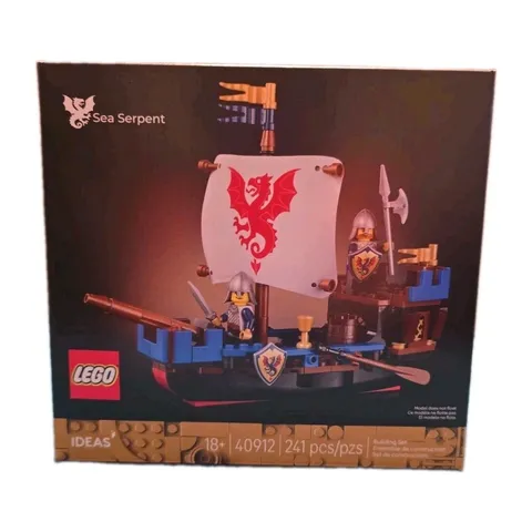 New LEGO Ideas Sea Serpent 40912 Dragons Boat Exclusive GWP Sealed