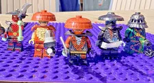 LEGO NINJAGO: The Forbidden Five Minifigures Set.  Complete,  Very Good.