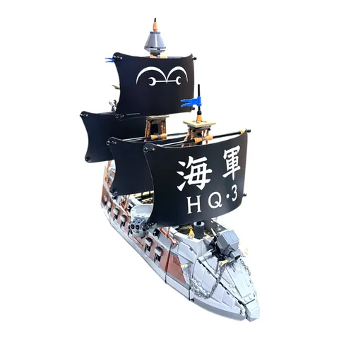 LEGO ® One Piece Garps Naval Battleship 75646 Ship with Instructions Banner NEW