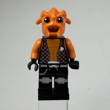 Lego Kranxx Minifigure Space Police 3 Alien Orange 5974 5970 CMF HTF sp093 Rare 