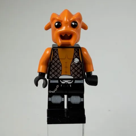 Lego Kranxx Minifigure Space Police 3 Alien Orange 5974 5970 CMF HTF sp093 Rare 