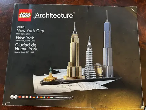 LEGO 21028 Architecture Instruction Manual ONLY New York City Skyline