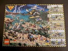 Vintage (1998) LEGO Product RES-Q Sets Poster - RARE