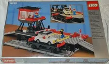 LEGO Train 7839 Auto Transporter Complete with Instructions