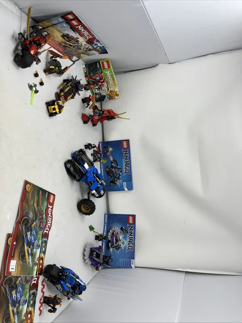 Lego Ninjago Lot 70600-70500-70723-70720-70622 Complete W/instructions Read/