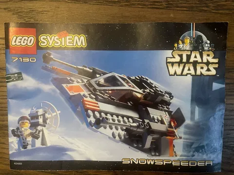 Lego Star Wars Snowspeeder (7130) Instruction Booklet Only