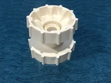 LEGO PART 32007 TECHNIC TREAD SPROCKET WHEEL (WHITE)
