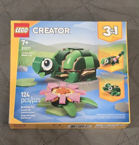 Lego 31377 Creator 3-in-1 Turtle with Water Lily