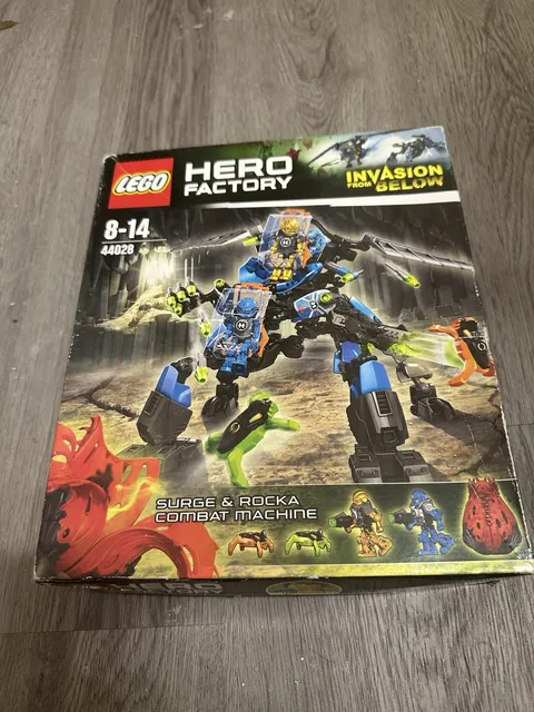 LEGO HERO Factory 44028 Surge & Rocka Combat Machine 2-in-1 191 pcs