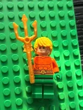 Lego Sh0050 - Aquaman Minifigure W/ Accessory