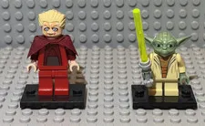 LEGO Star Wars Clone Wars Chancellor Palpatine & Yoda (White Hair) 75002