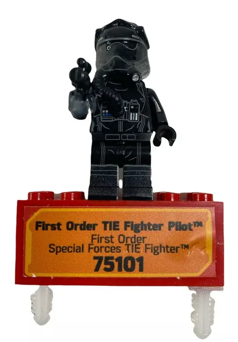 Lego Store Display Figure Star Wars First Order TIE Fighter Pilot Minifigure 