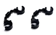 Lego - Minifigure Utensil - Lot of 2 - Black, Handcuffs