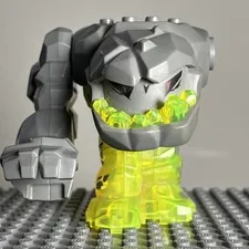 Lego Power Miners Minifigures Geolix Rock Monster pm015 pm015a 8963 8709 - 2D