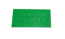 Lego® TRAIN Railway 9V RC Plate Cargo Tile 8x4 GREEN