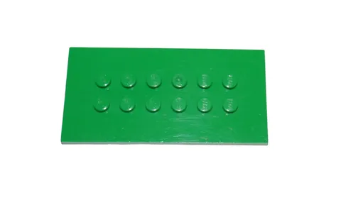 Lego® TRAIN Railway 9V RC Plate Cargo Tile 8x4 GREEN