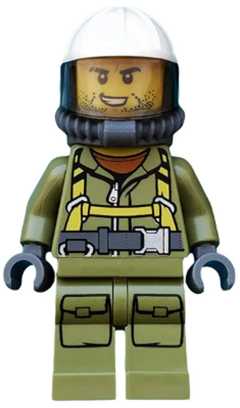LEGO: Volcano Explorer Male Worker (cty0686)