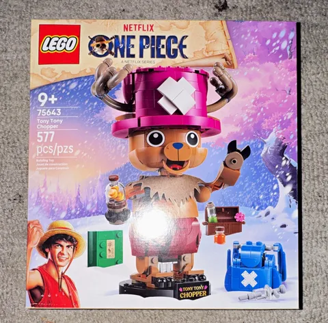 LEGO One Piece Tony Tony Chopper 75643 577pcs 9+ Complete Set Box