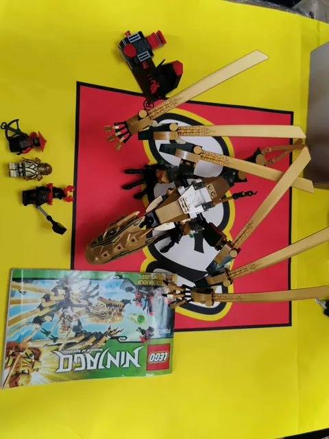 LEGO NINJAGO The Golden Dragon 70503 In 2013 Used Retired No minifigures，no box