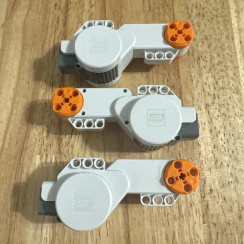LEGO Mindstorms NXT Electric Servo Motor 3 Pc Lot. EV3 Compatible