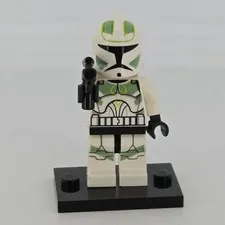 Lego Star Wars Minifigures - Clone Trooper Horn Coy Commander 7913 sw0298 Used