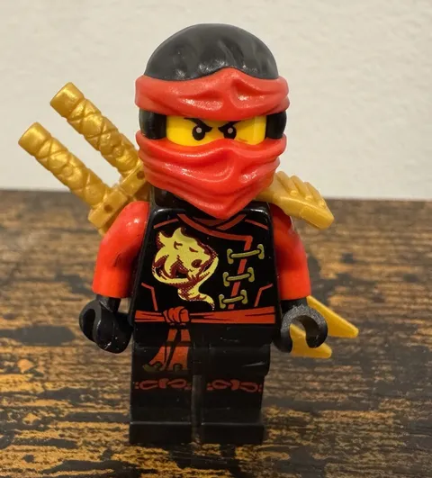 Lego Ninjago Kai - Skybound with Gold Scabbard njo0194  - Excellent condition!