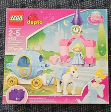 LEGO DUPLO Disney Princess 6153 Cinderella's Carriage 20pc Retired Ages 2-5
