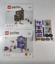 LEGO Harry Potter Ollivanders & Madam Malkins 76439 Instruction Manual +Stickers