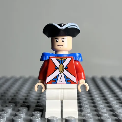 LEGO Pirates of the Caribbean poc019 King George Soldier 4191 - 1Q
