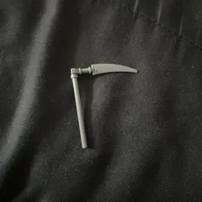 Lego 6.6 L Bar With Stop Ring, Part (4095) For 2006 Scarecrow Scythe Weapon