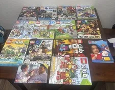12 Lego Club Magazine Lot Jr Marvel Star Wars Spider man Plus 2 Vintage Booklets