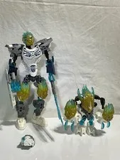 Lego Bionicle Kopaka and Melum Unity Set 71311 Complete Used Good Condition
