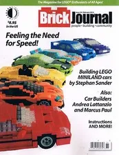 Brickjournal Magazine #38 for Lego Enthusiasts of All Ages TwoMorrows Feb 2016