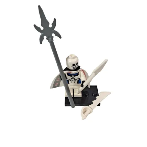 Lego Mini Ninjago Figurine Black With Black Cape Base Swords