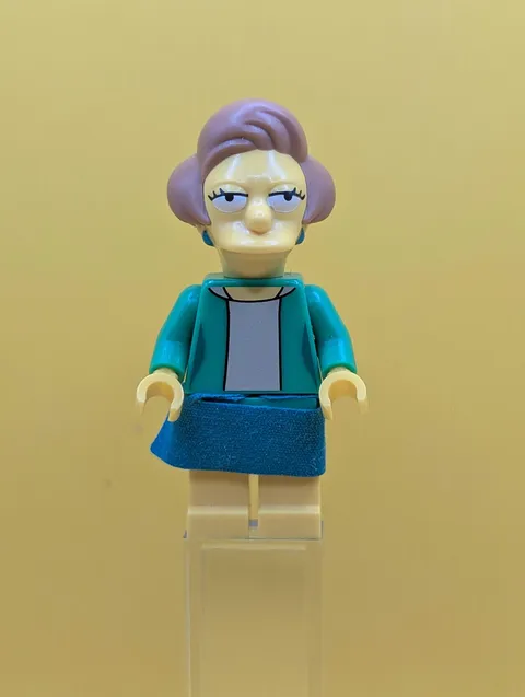 Edna Krabappel sim040 The Simpsons, Series 2 (Minifigure Only without Stand and