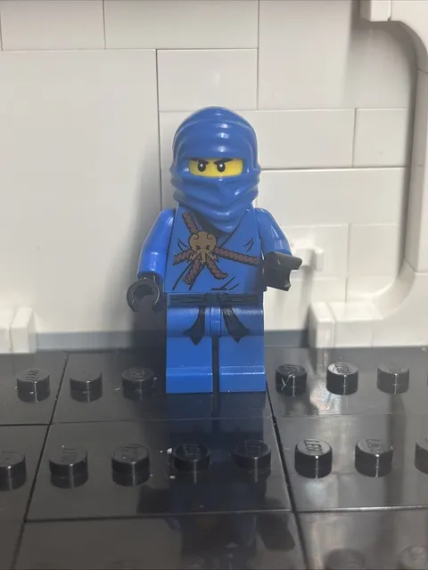 LEGO Ninjago Jay Minifigure Blue Ninja Original Pilot Torso njo0004 Season One