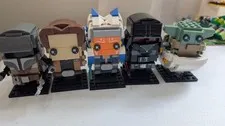 LEGO BrickHeadz Starwars Lot 75317 40539 41619 41608