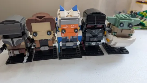 LEGO BrickHeadz Starwars Lot 75317 40539 41619 41608