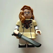 Citizen Brick Kid Robot Custom LEGO Minifigure with Knife