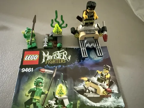 LEGO 9461 Monster Fighters The Swamp Creature 99% Complete w/ Manual