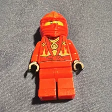 LEGO Minifigure Red Ninja Figure Plastic Character Minifigures Age 5+